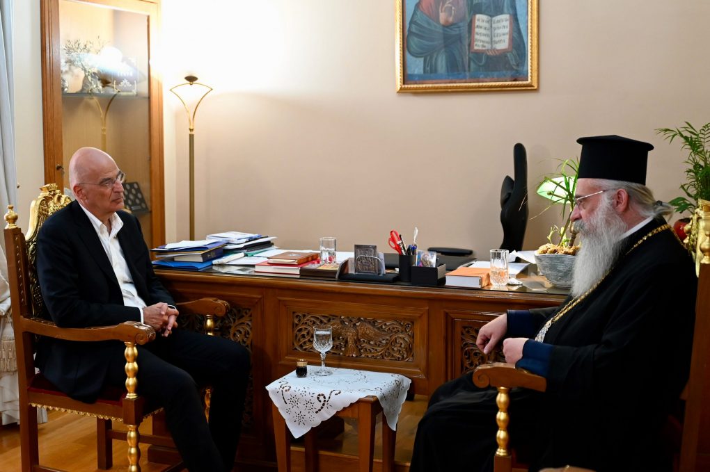 Παρουσία ΥΕΘΑ Ν. Δένδια στα εγκαίνια του Κέντρου Διακλαδικής Εκπαίδευσης στα Μη Επανδρωμένα Αεροχήματα, στην Τρίπολη