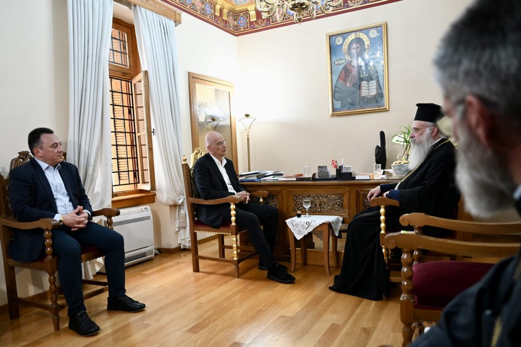 Παρουσία ΥΕΘΑ Ν. Δένδια στα εγκαίνια του Κέντρου Διακλαδικής Εκπαίδευσης στα Μη Επανδρωμένα Αεροχήματα, στην Τρίπολη