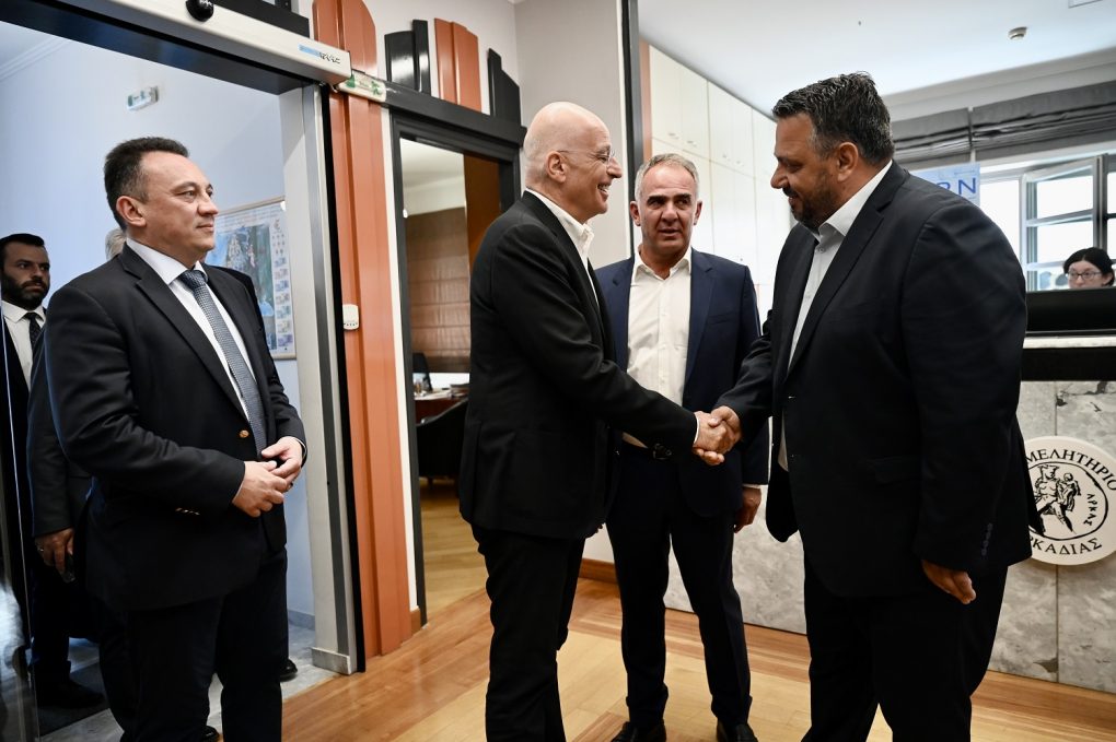 Παρουσία ΥΕΘΑ Ν. Δένδια στα εγκαίνια του Κέντρου Διακλαδικής Εκπαίδευσης στα Μη Επανδρωμένα Αεροχήματα, στην Τρίπολη