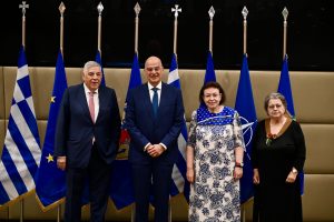 Τελετή υπογραφής σύμβασης δωρεάς για τη δημιουργία Εθνικού Μουσείου για το 1821
