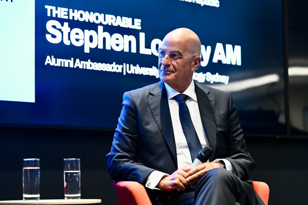 Συμμετοχή ΥΕΘΑ Ν. Δένδια σε συζήτηση στο Σύδνεϋ για την Ασφάλεια στη Νοτιοανατολική Μεσόγειο