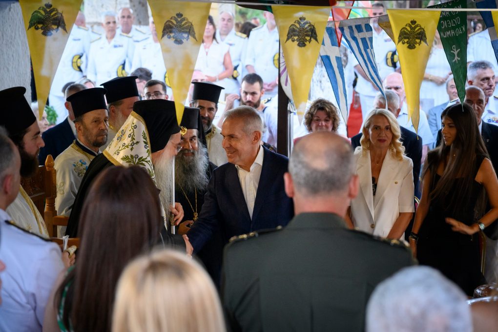 Παρουσία ΥΦΕΘΑ Θανάση Δαβάκη στον Εορτασμό της Μνήμης της Αγίας Μαρίνας, στον Ιερό Ναό της ΝΒΝΕ