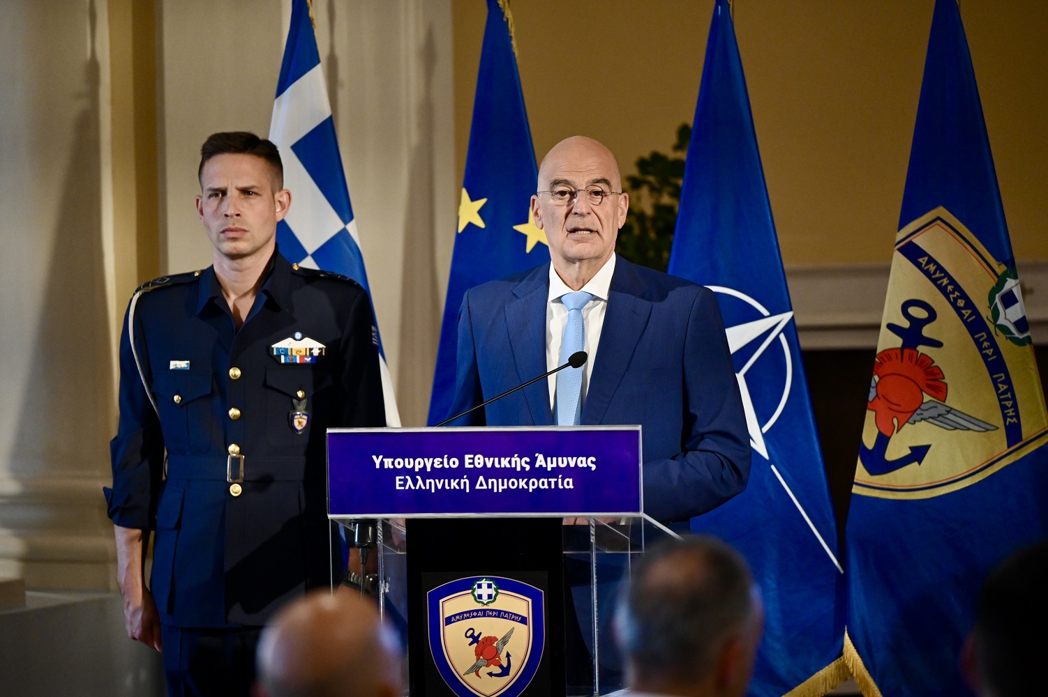 Ενημέρωση ΥΕΘΑ Ν. Δένδια για τα εξοπλιστικά προγράμματα του ΥΠΕΘΑ τα οποία ενεργοποιήθηκαν με απόφαση του ΚΥΣΕΑ