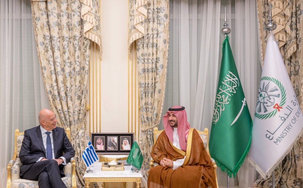 The Minister of National Defence Nikos Dendias Visits Saudi Arabia