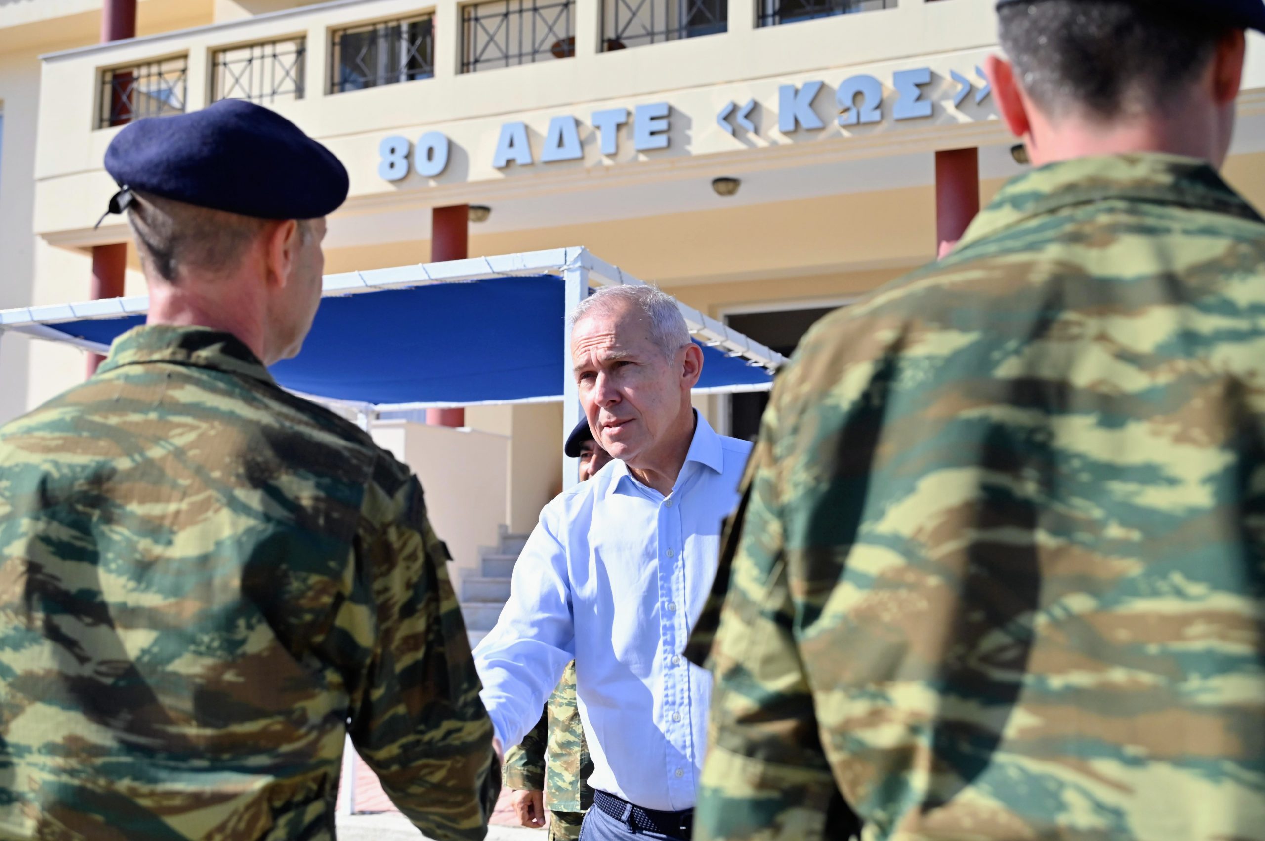 Επίσκεψη ΥΦΕΘΑ Θανάση Δαβάκη στην 80 ΑΔΤΕ και στο Επιτηρητικό Φυλάκιο Ψερίμου της περιοχής ευθύνης της ΑΣΔΑΑΜ