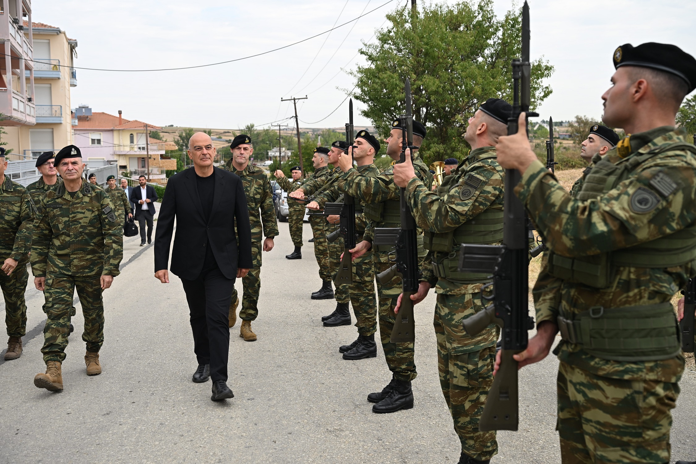 Επίσκεψη ΥΕΘΑ Νίκου Δένδια στην Περιοχή Ευθύνης της ΑΣΔΙΘ