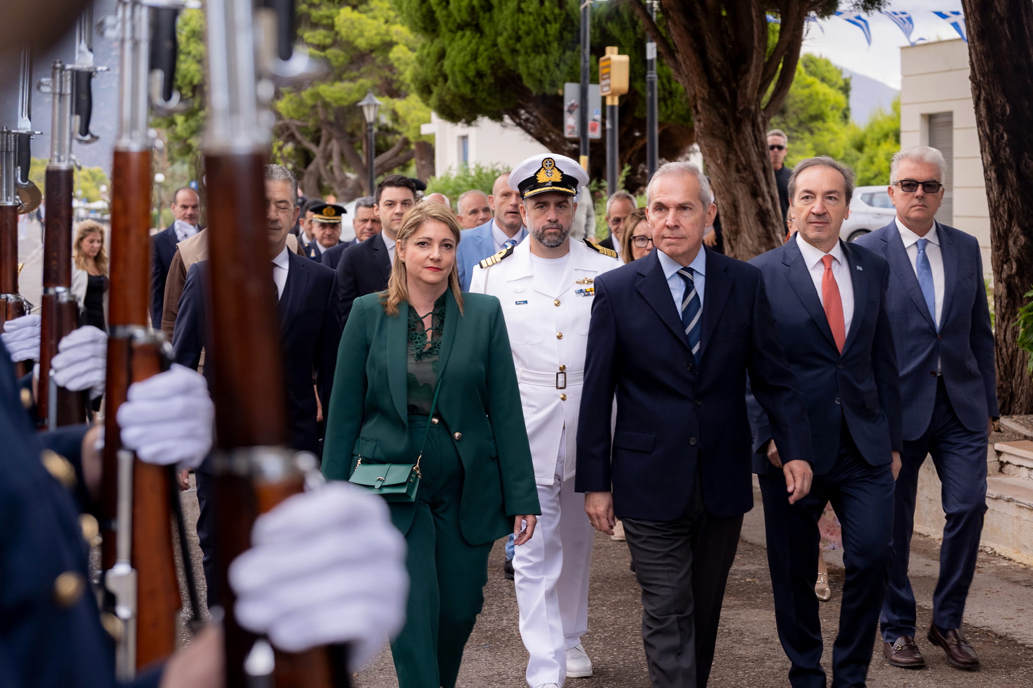 Παρουσία ΥΦΕΘΑ Θανάση Δαβάκη στην τελετή αποκαλυπτηρίων της προτομής του Ναυάρχου Frank Abney Hastings (Φραγκίσκου Άμπνεϋ Άστιγξ) και του μνημείου για το πολεμικό πλοίο «Καρτερία» στην Ιτέα