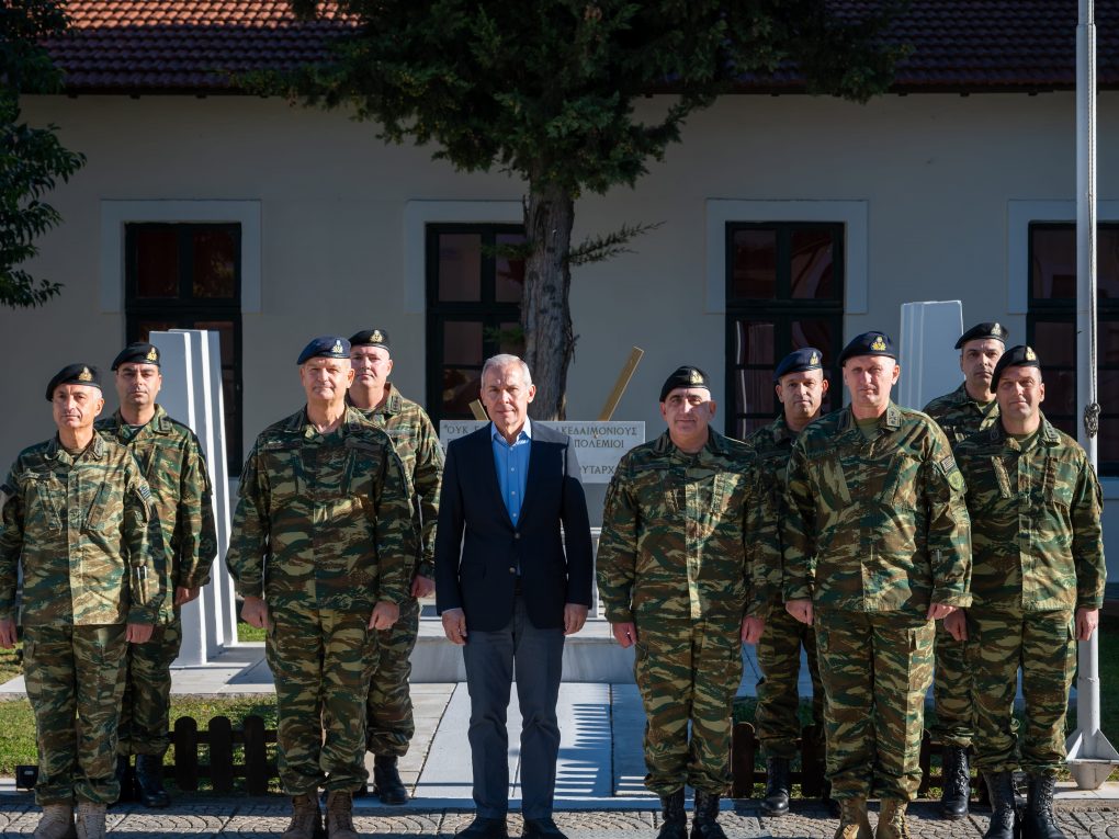 Ο ΥΦΕΘΑ Θανάσης Δαβάκης στην έδρα της XXI ΤΘΤ, στην 182 ΜΚΒ και στην Περιφέρεια Ανατολικής Μακεδονίας και Θράκης