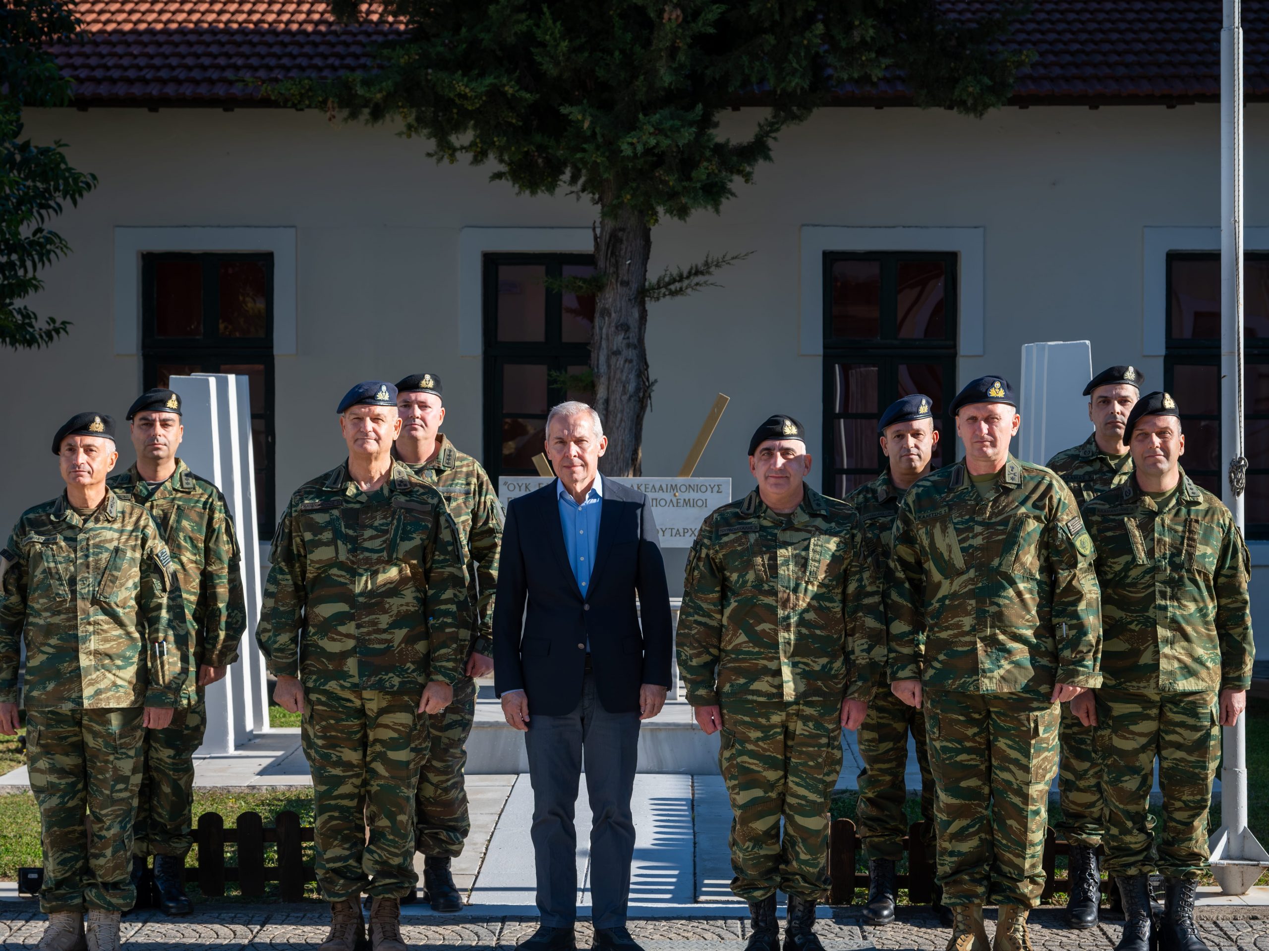 Ο ΥΦΕΘΑ Θανάσης Δαβάκης στην έδρα της XXI ΤΘΤ, στην 182 ΜΚΒ και στην Περιφέρεια Ανατολικής Μακεδονίας και Θράκης