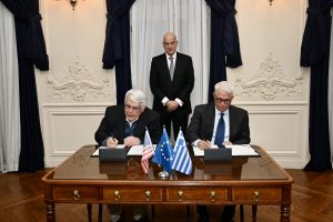 Παρουσία του ΥΕΘΑ Ν. Δένδια υπογράφηκε στη Βοστώνη η Κοινή Διακήρυξη για τη Στρατηγική Συνεργασία ΕΛΚΑΚ και MITSG