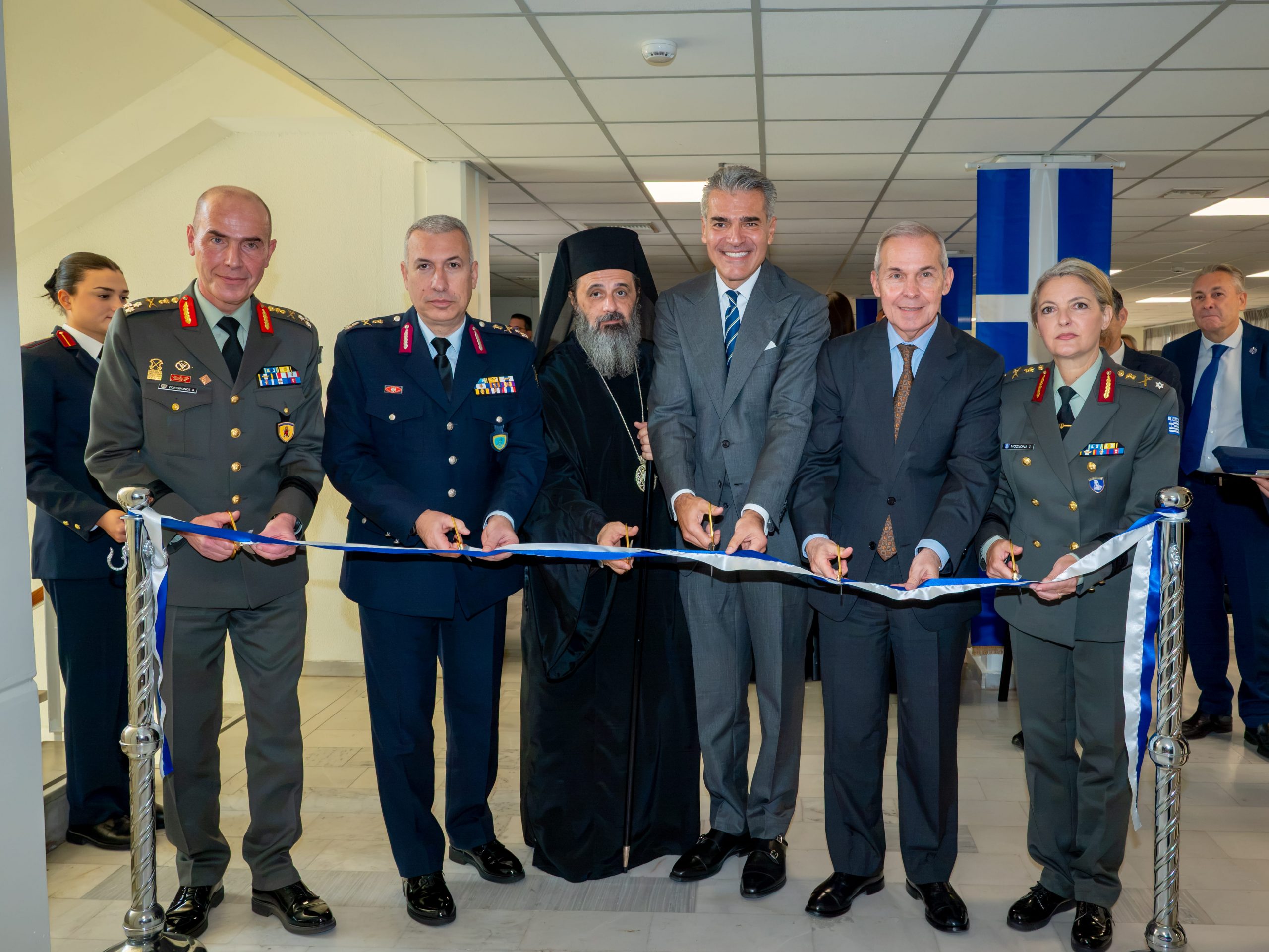 Ο ΥΦΕΘΑ Θανάσης Δαβάκης στην Τελετή Εγκαινίων Νέων Κοιτώνων στη Σχολή Αξιωματικών Νοσηλευτικής (ΣΑΝ)
